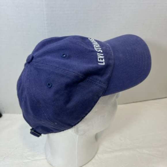 Levi Strauss & Co Purple Adjustable Cotton Baseball Cap Hat Red Tab main image 6
